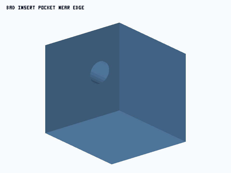 Bad Insert Pocket Near Edge generated STEP preview