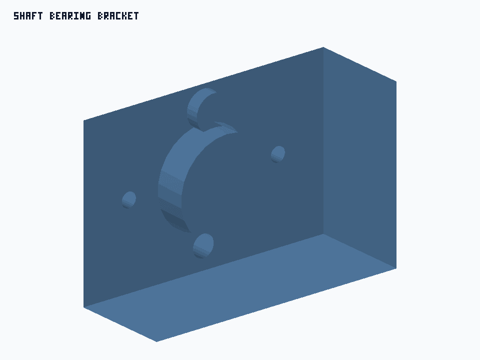 Bearing sensor bracket